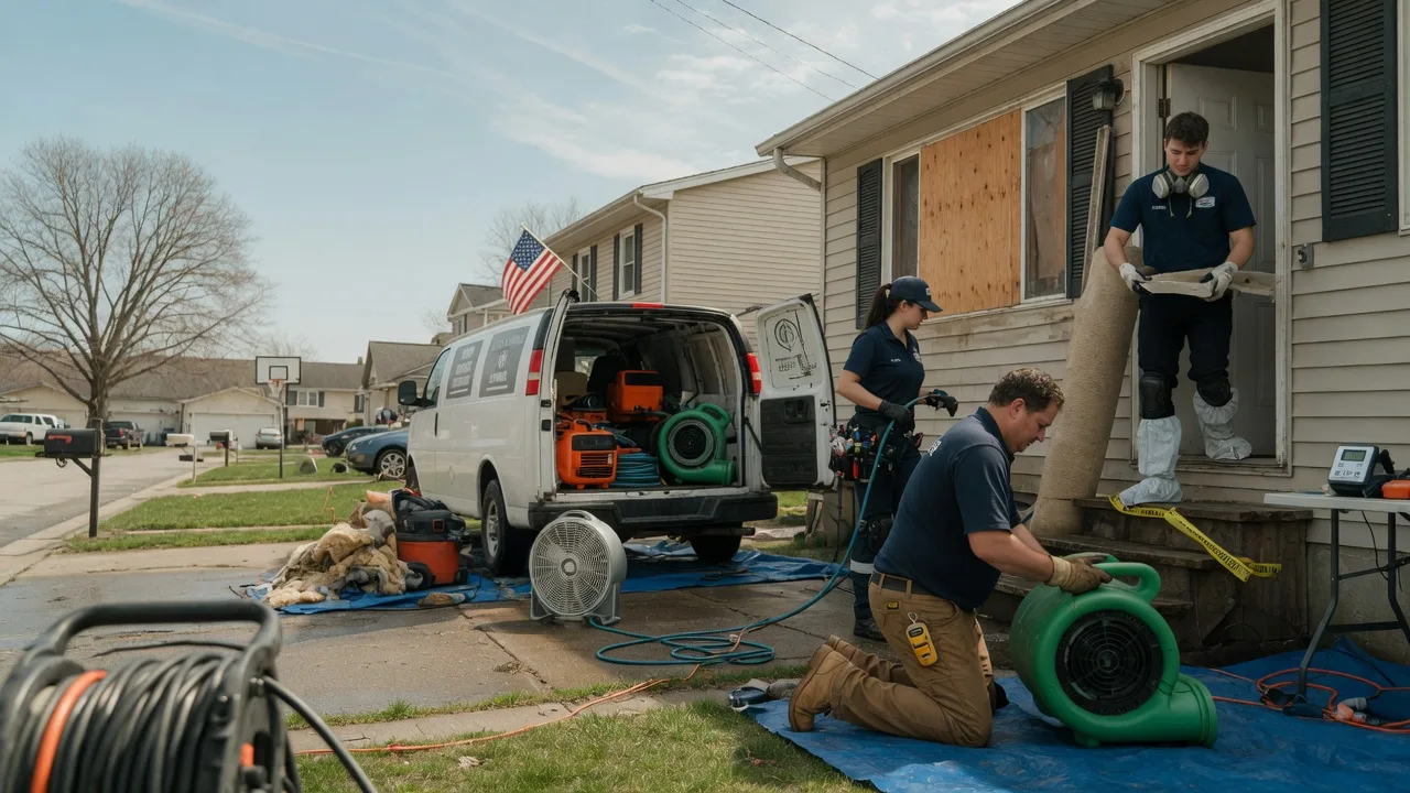 Water Damage Restoration in Shiloh, OH near me
